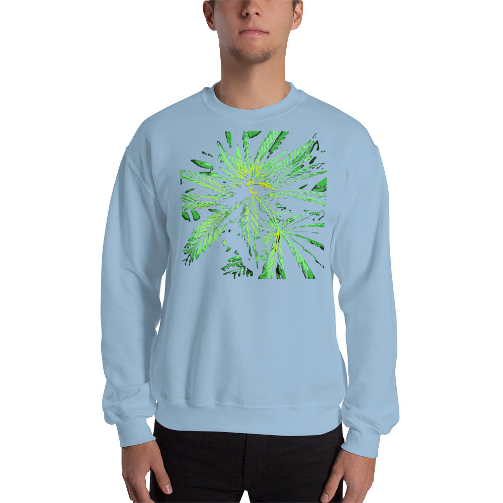 Seeded Flowering Cannabis Plant Unisex Sweatshirt