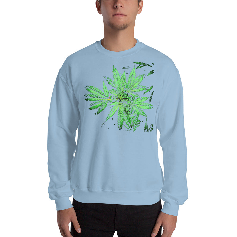 Early Flowering Cannabis Plant Unisex Sweatshirt