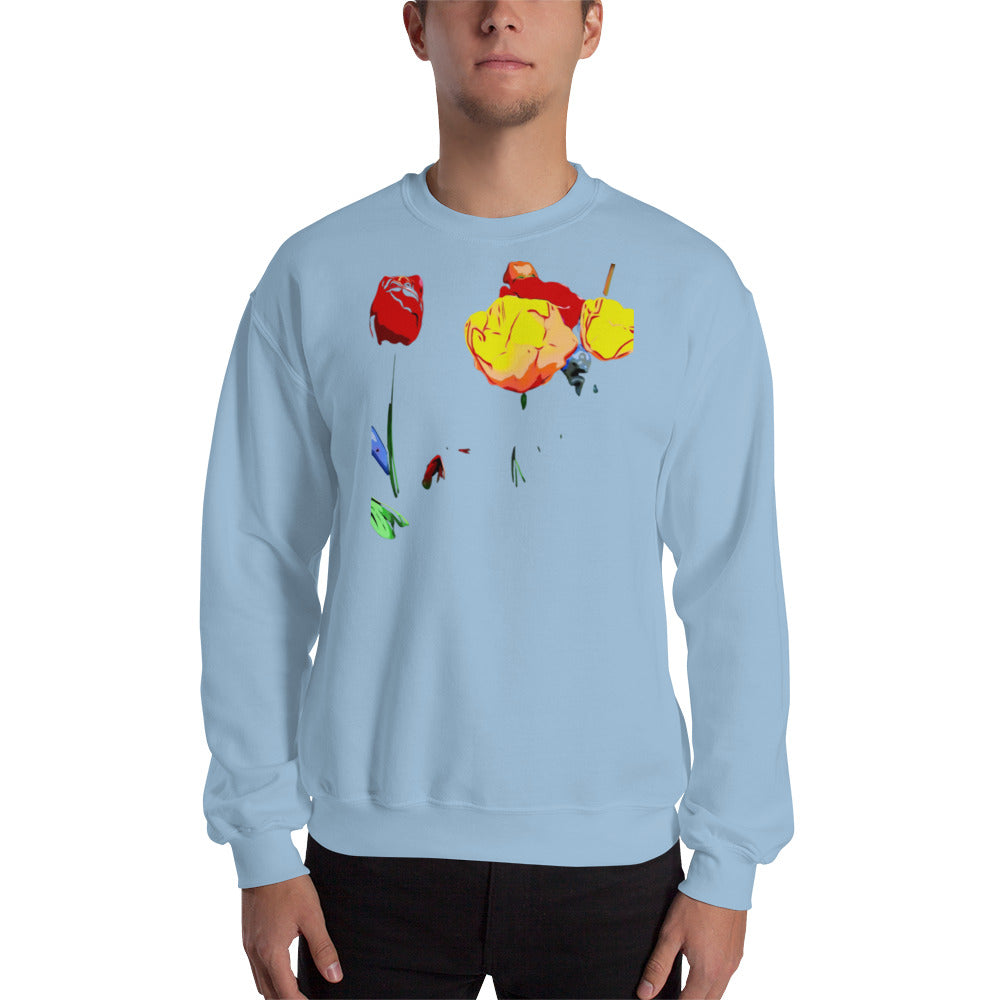 Mix of Tulip Flowers Unisex Sweatshirt