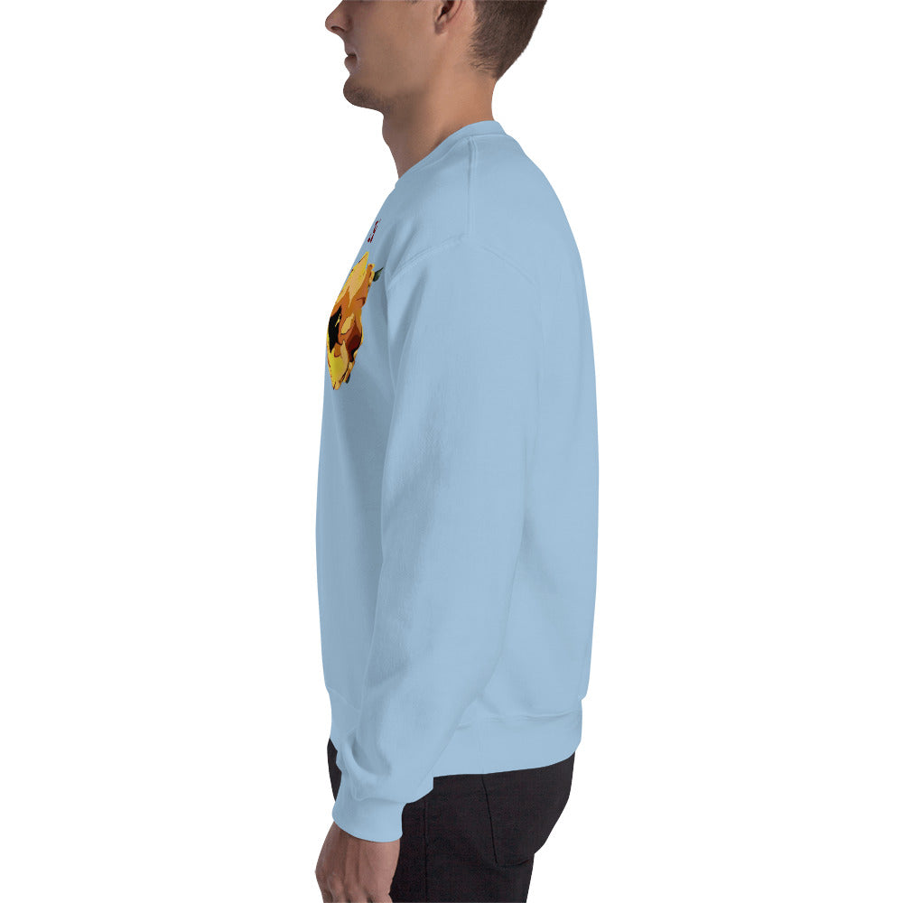 Yellow Tulip Flowers Unisex Sweatshirt