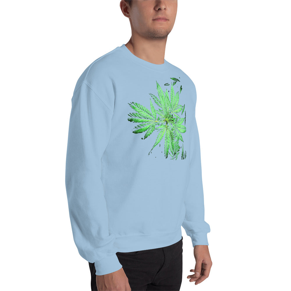 Early Flowering Cannabis Plant Unisex Sweatshirt