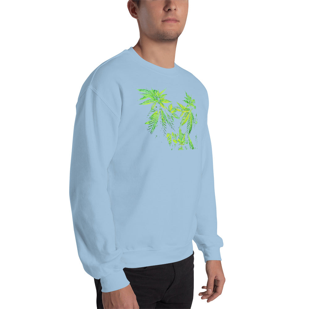 Vegetative Cannabis Plants Unisex Sweatshirt