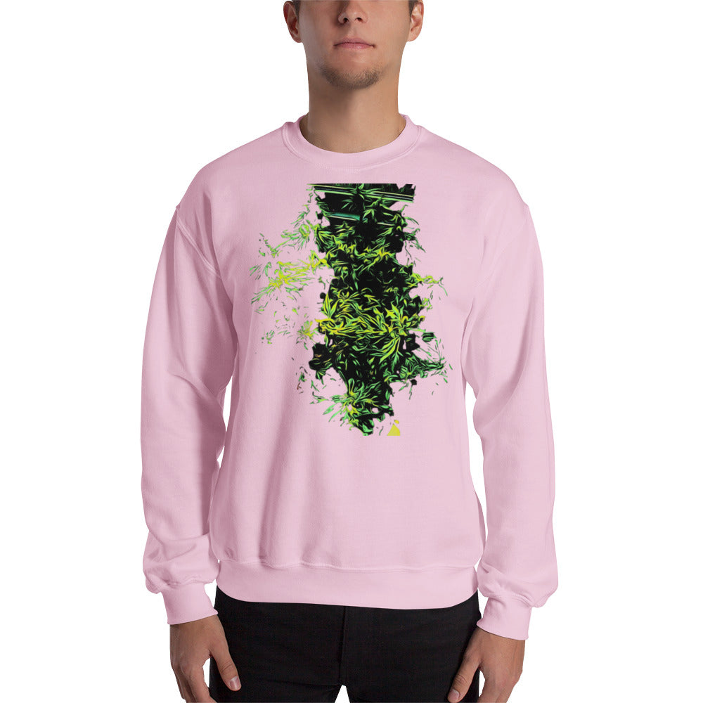 Monster Bush Cannabis Plant Unisex Sweatshirt
