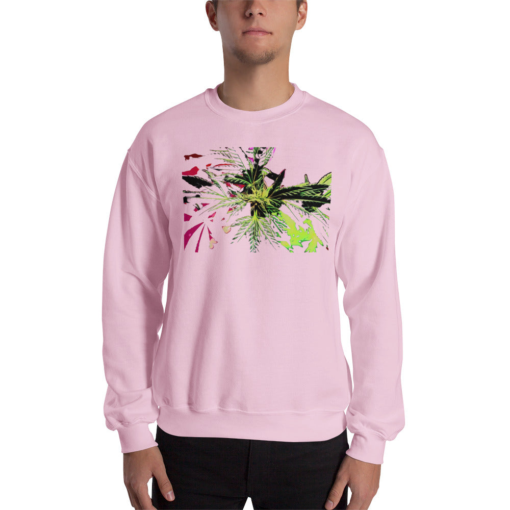 Happy's Special Blend Cannabis Plant Unisex Sweatshirt