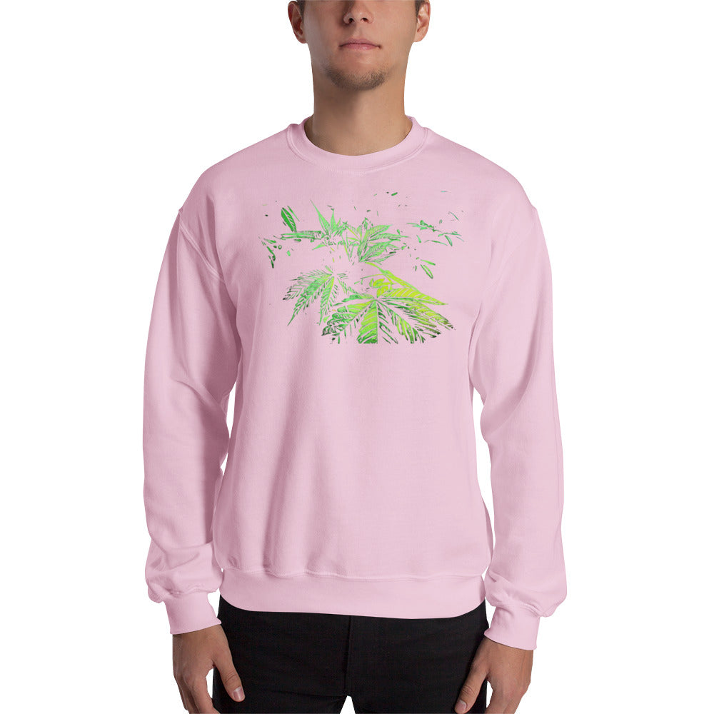 Praying Cannabis Plant Unisex Sweatshirt