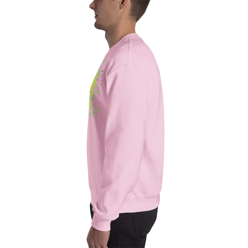 Big Cannabis Leaf Unisex Sweatshirt
