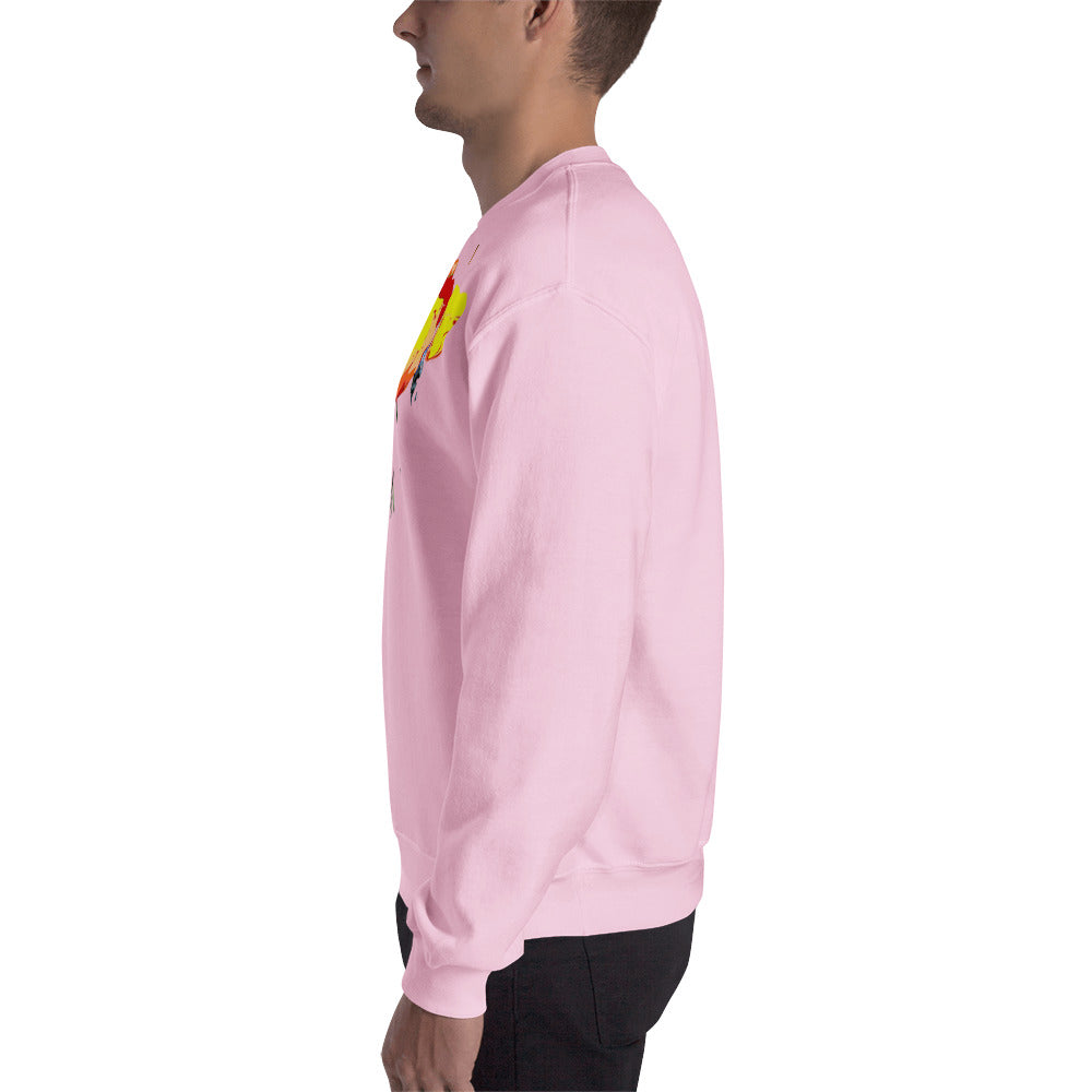 Mix of Tulip Flowers Unisex Sweatshirt