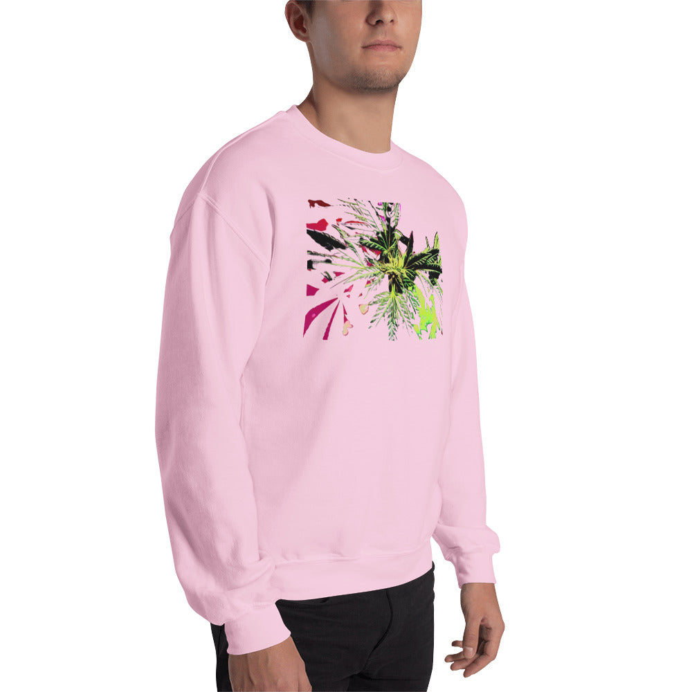 Happy's Special Blend Cannabis Plant Unisex Sweatshirt