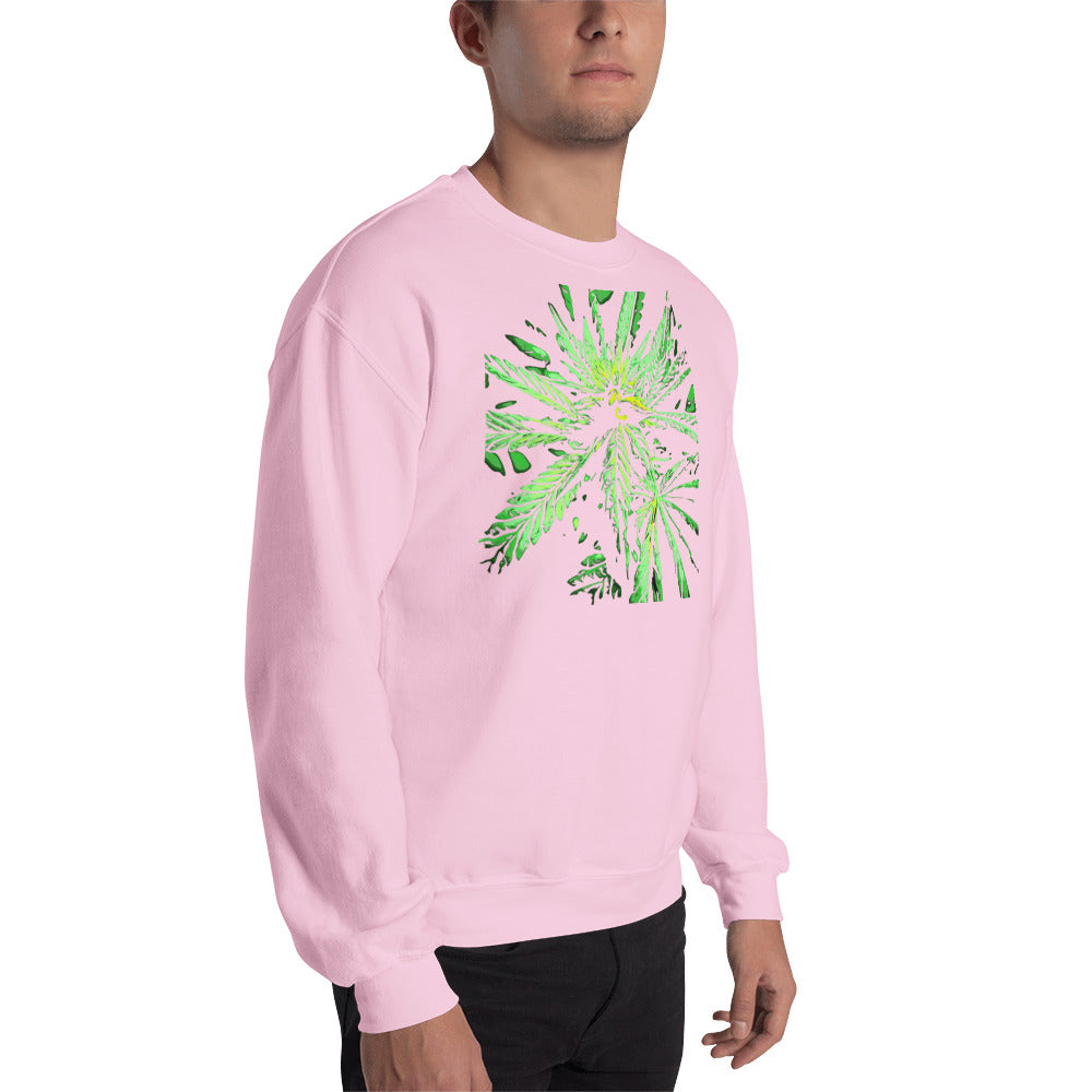 Seeded Flowering Cannabis Plant Unisex Sweatshirt