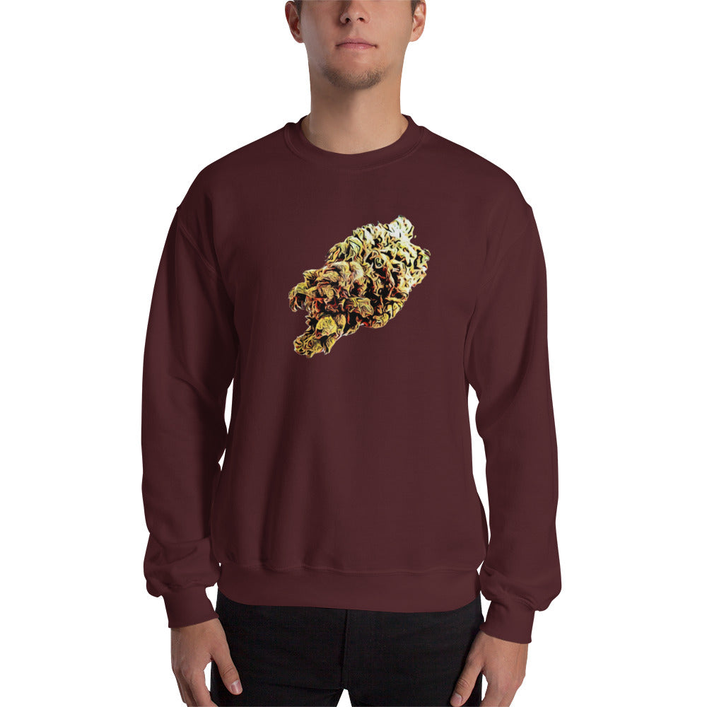 Homegrown Haze Cannabis Plant Unisex Sweatshirt