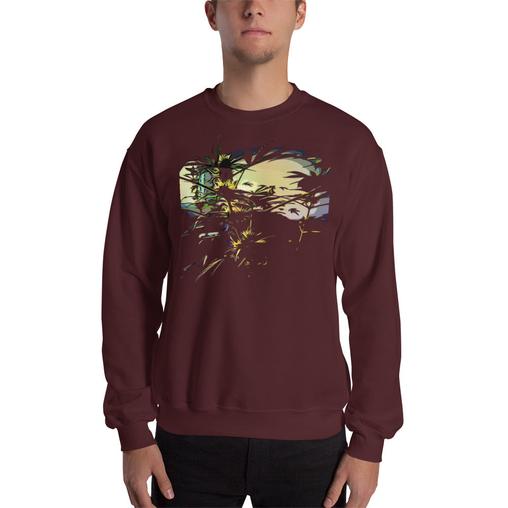 Happy's Blaze Cannabis Variety Unisex Sweatshirt