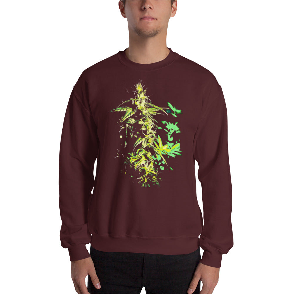 Happy's Landrace Blend Cannabis Variety Unisex Sweatshirt