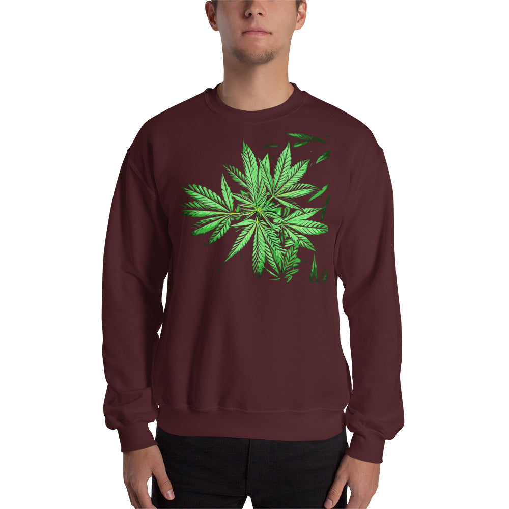 Early Flowering Cannabis Plant Unisex Sweatshirt