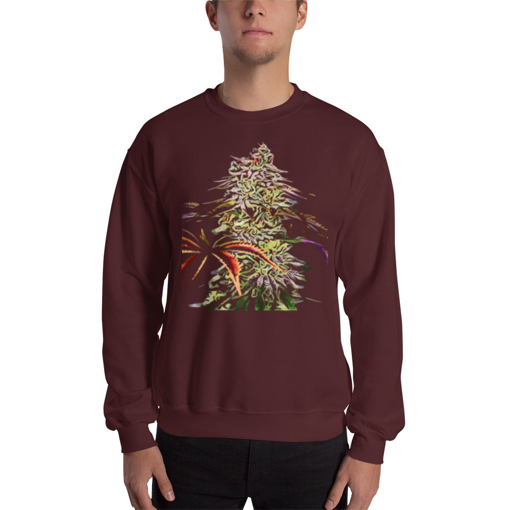 Big Bud Cannabis Flower Unisex Sweatshirt