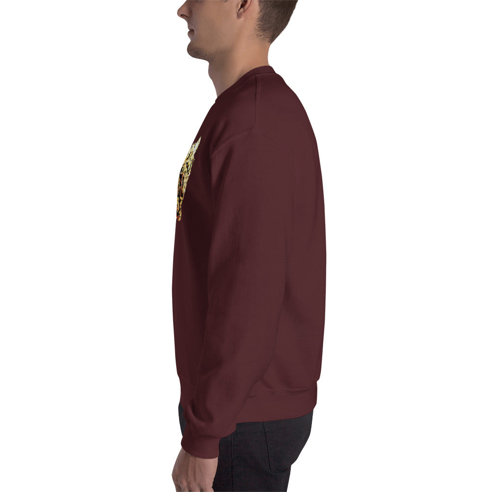 Homegrown Haze Cannabis Plant Unisex Sweatshirt