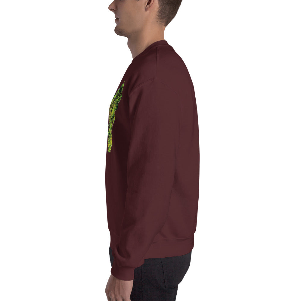 Homegrown Cannabis Flowers Unisex Sweatshirt