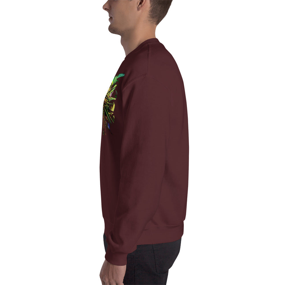 Happy's Sunshine Cannabis Variety Unisex Sweatshirt