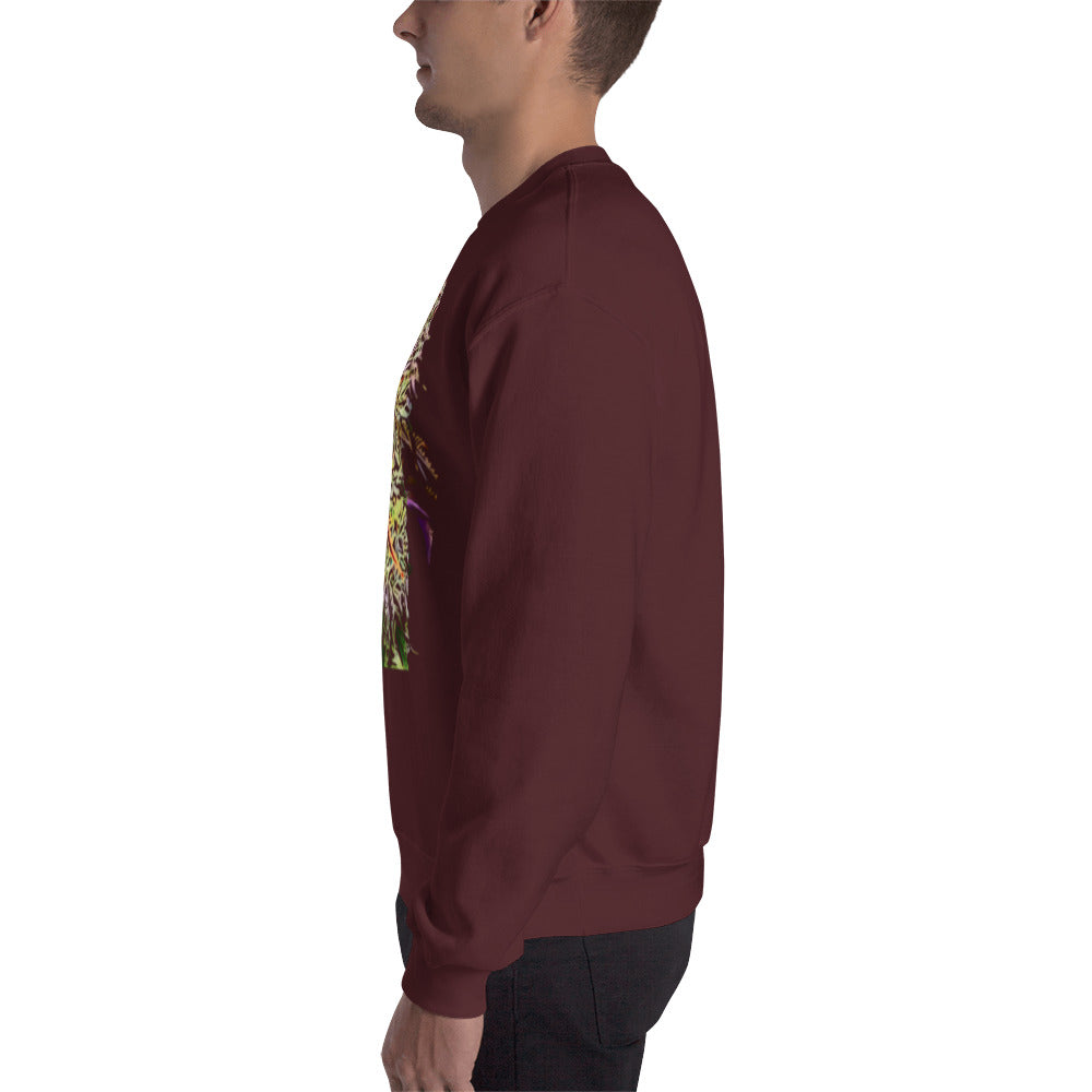 Big Bud Cannabis Flower Unisex Sweatshirt