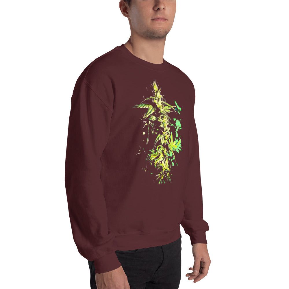 Happy's Landrace Blend Cannabis Variety Unisex Sweatshirt