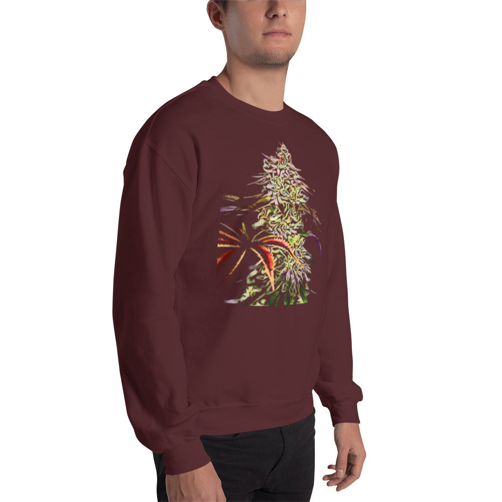 Big Bud Cannabis Flower Unisex Sweatshirt