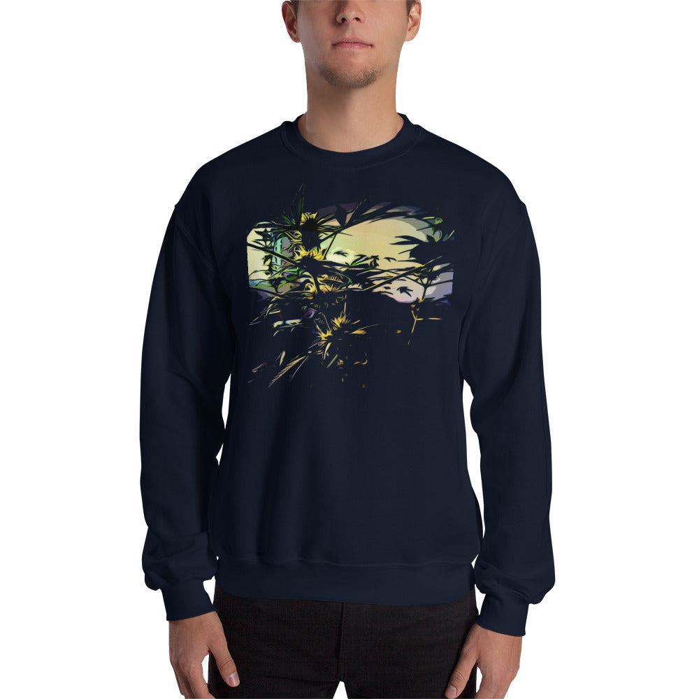 Happy's Blaze Cannabis Variety Unisex Sweatshirt
