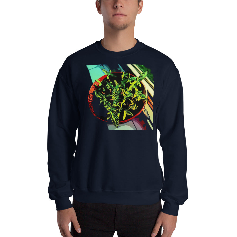 Cannabis Seedling Selection Unisex Sweatshirt