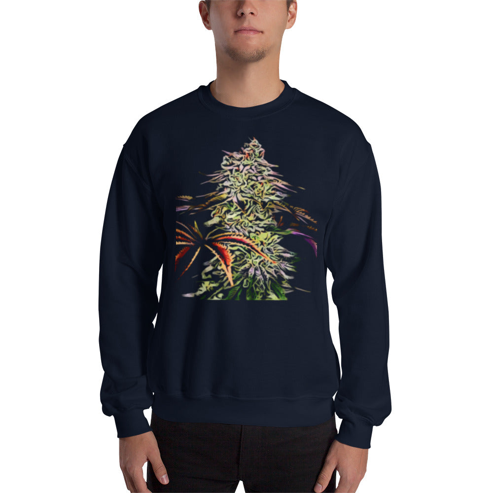 Big Bud Cannabis Flower Unisex Sweatshirt