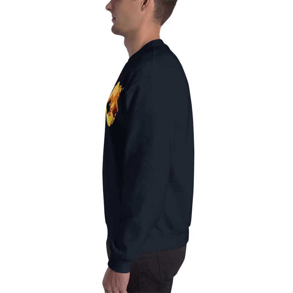 Yellow Tulip Flowers Unisex Sweatshirt