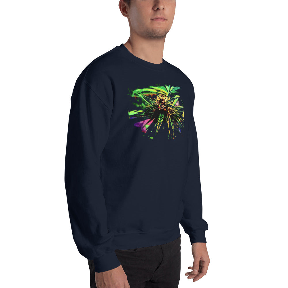 Happy's Sunshine Cannabis Variety Unisex Sweatshirt