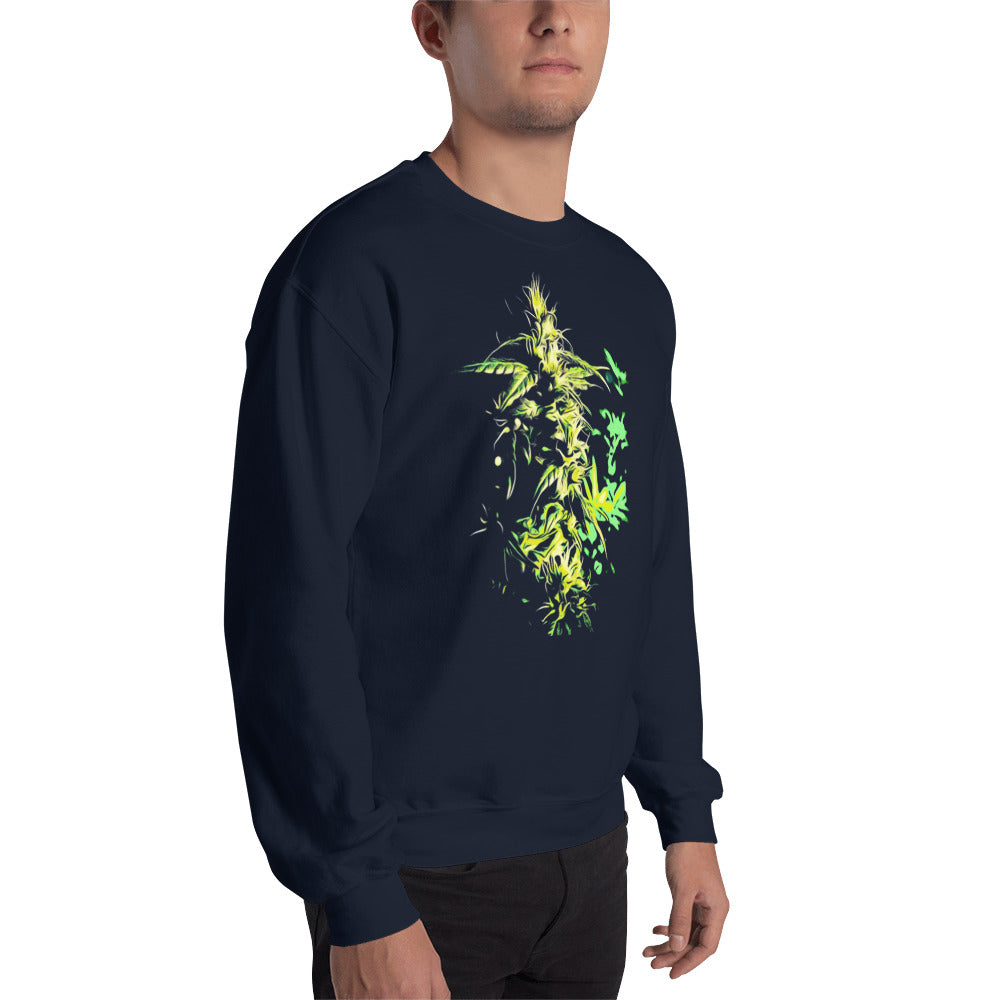 Happy's Landrace Blend Cannabis Variety Unisex Sweatshirt