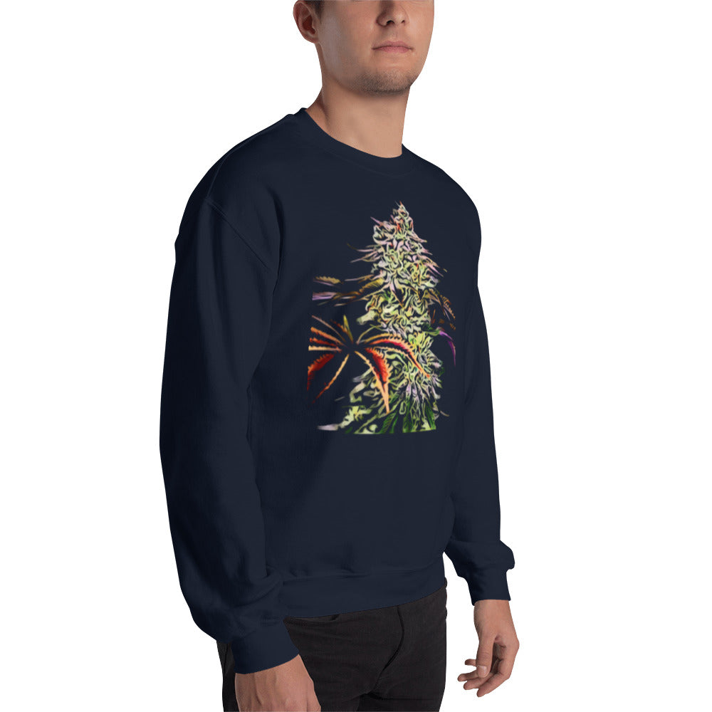 Big Bud Cannabis Flower Unisex Sweatshirt