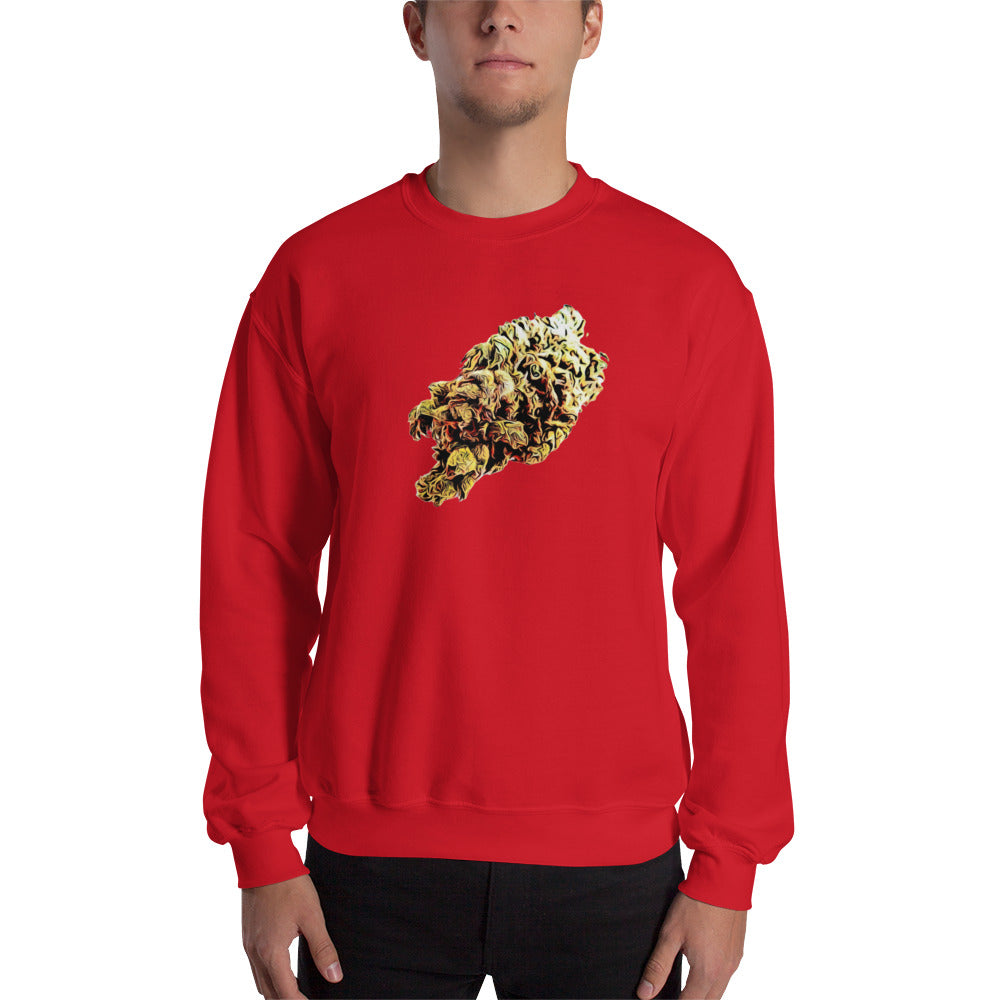 Homegrown Haze Cannabis Plant Unisex Sweatshirt
