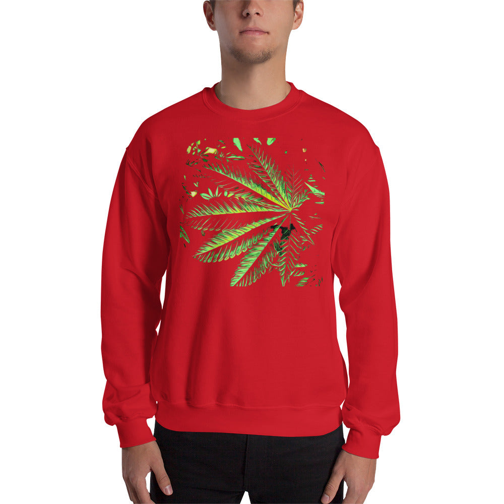 Biggest Cannabis Leaf Unisex Sweatshirt