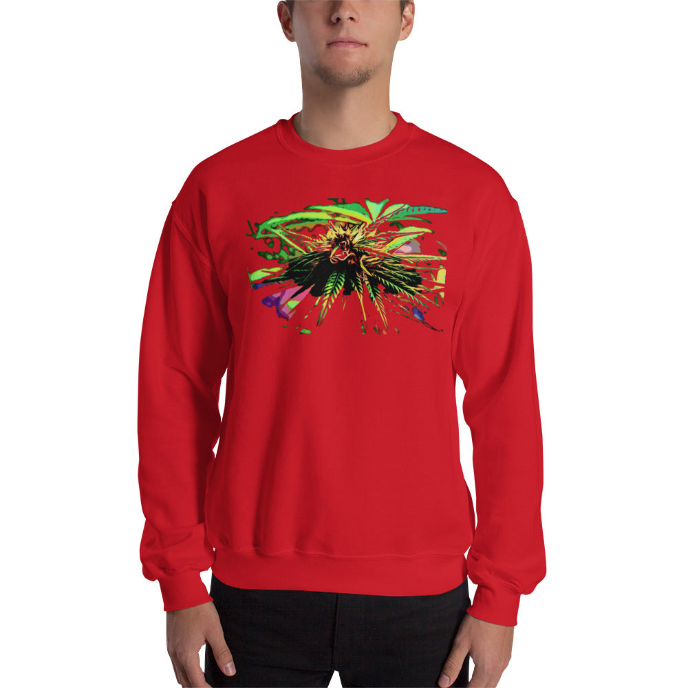 Happy's Sunshine Cannabis Variety Unisex Sweatshirt
