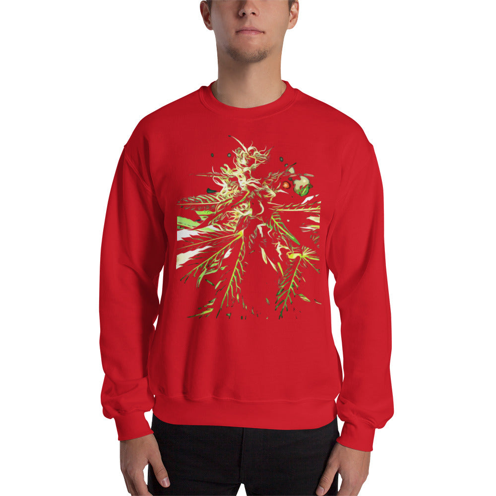 Happy's Dream-Time Blend Cannabis Variety Unisex Sweatshirt