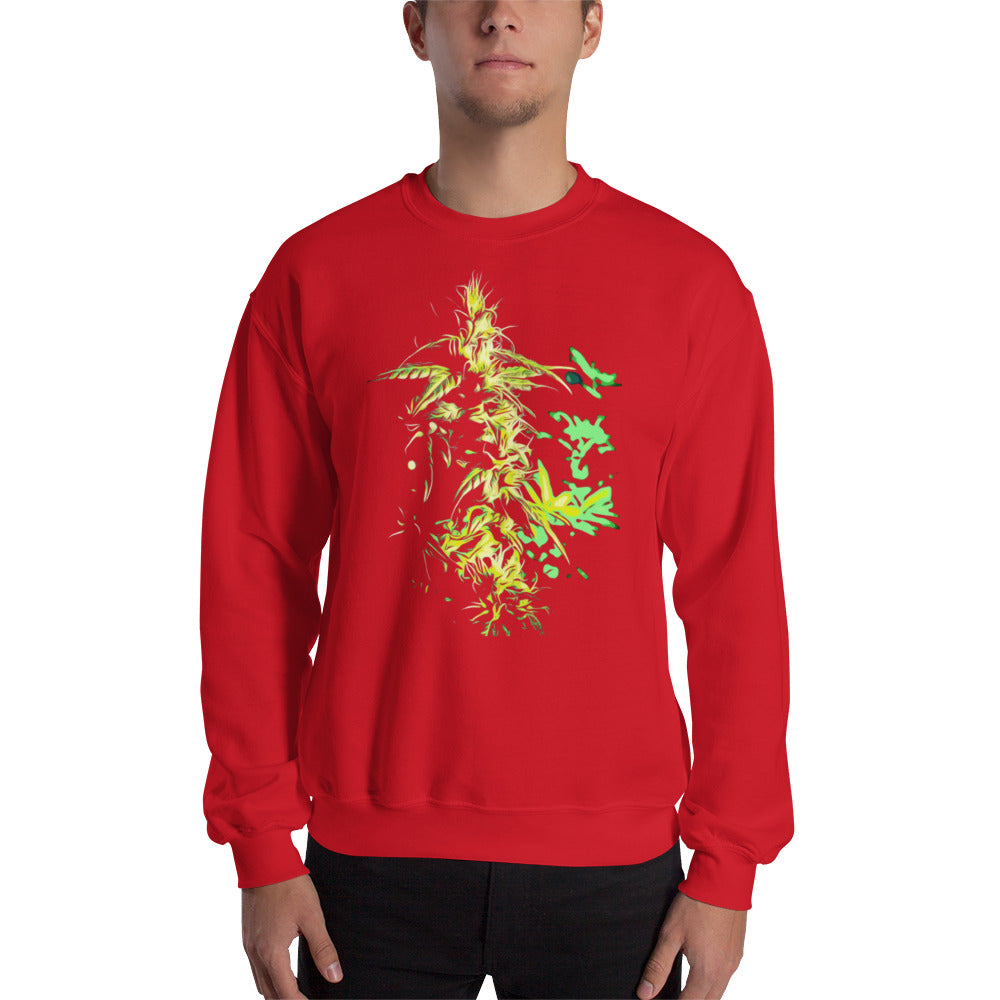Happy's Landrace Blend Cannabis Variety Unisex Sweatshirt