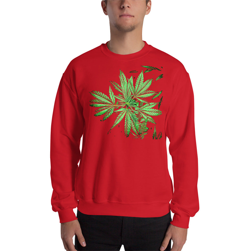 Early Flowering Cannabis Plant Unisex Sweatshirt