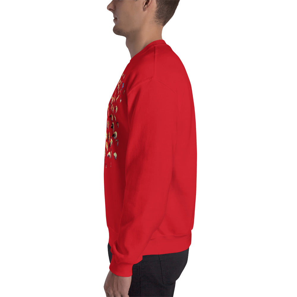 Lovely Beans Cannabis Seeds Unisex Sweatshirt
