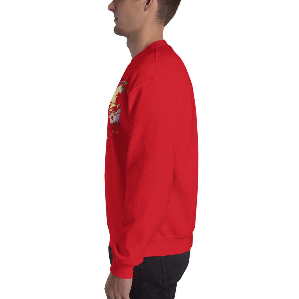 Happy's Blaze Cannabis Variety Unisex Sweatshirt