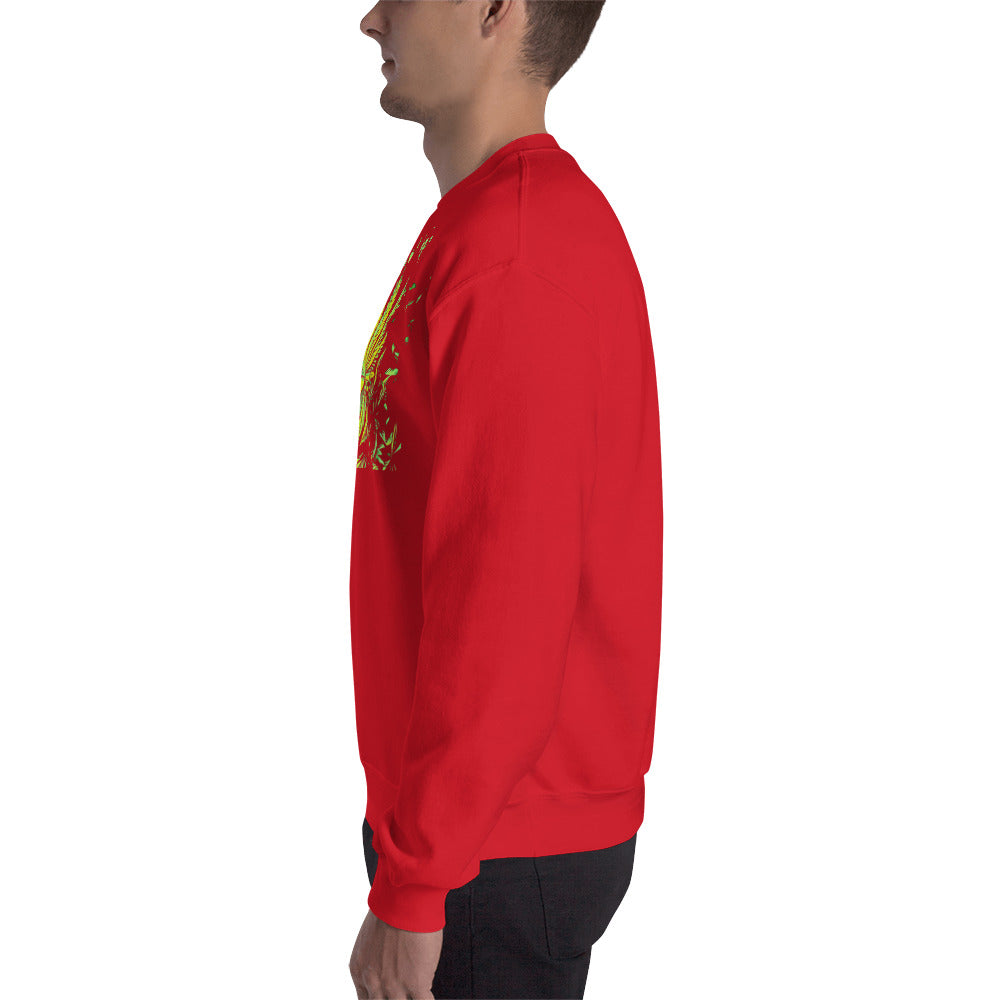 Big Cannabis Leaf Unisex Sweatshirt