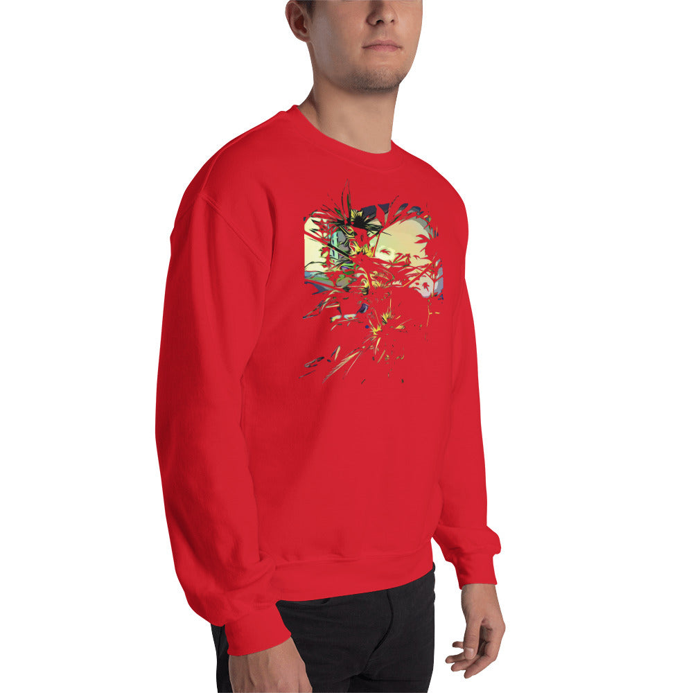Happy's Blaze Cannabis Variety Unisex Sweatshirt