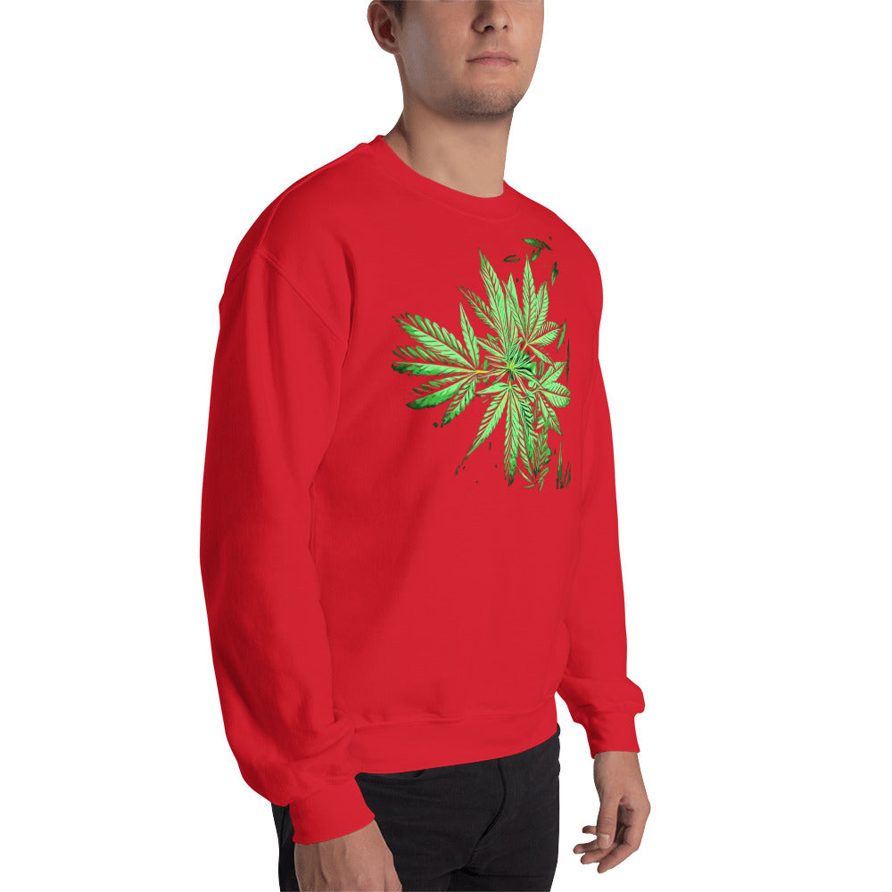 Early Flowering Cannabis Plant Unisex Sweatshirt