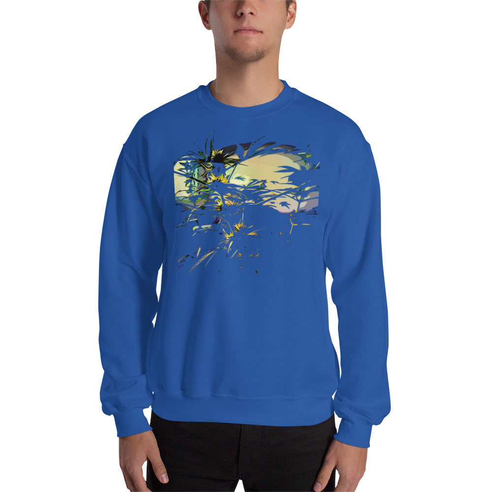 Happy's Blaze Cannabis Variety Unisex Sweatshirt