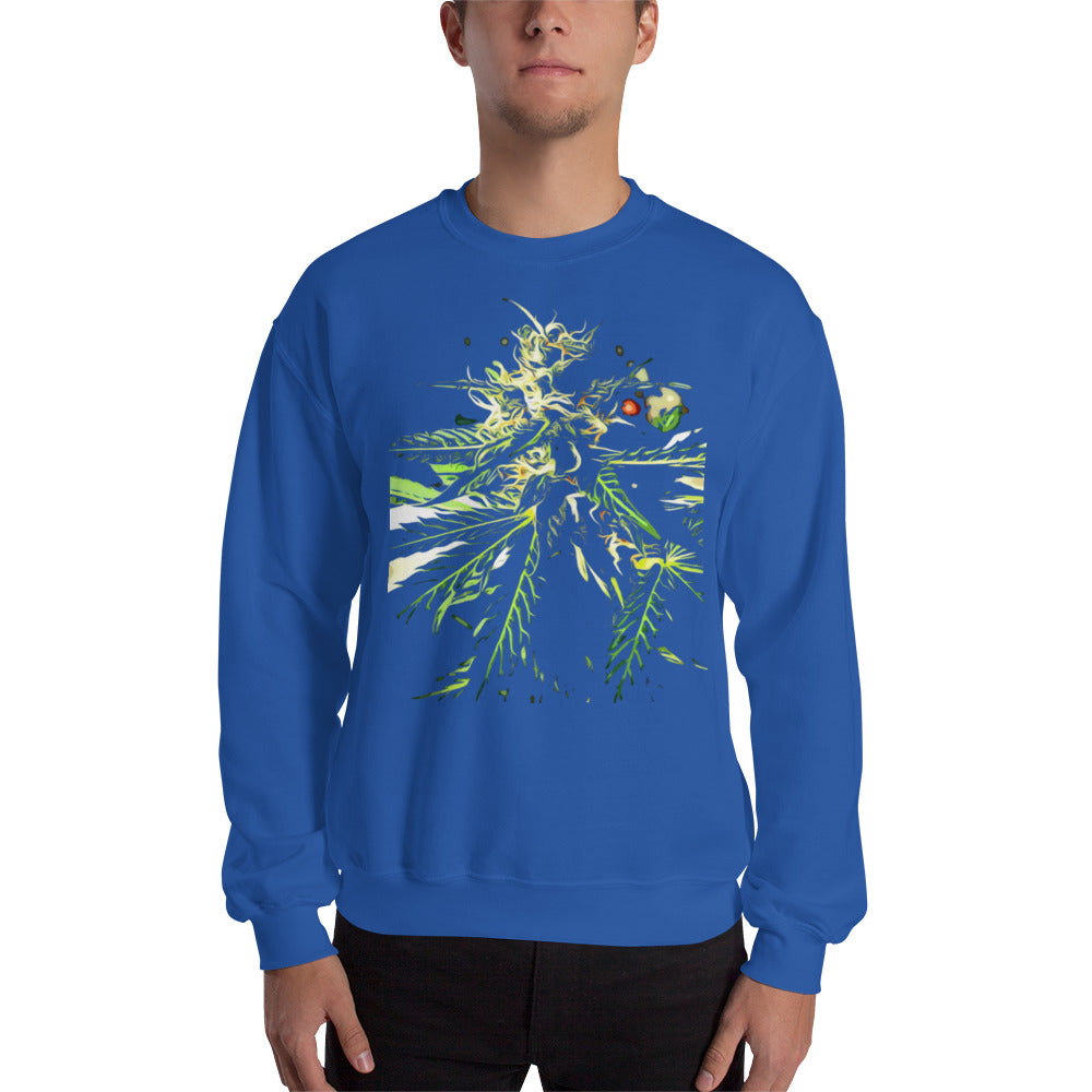Happy's Dream-Time Blend Cannabis Variety Unisex Sweatshirt