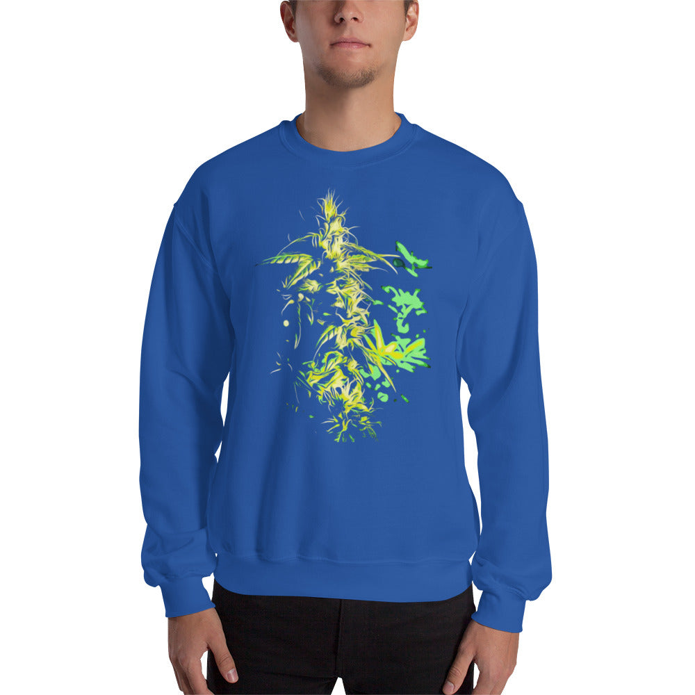 Happy's Landrace Blend Cannabis Variety Unisex Sweatshirt