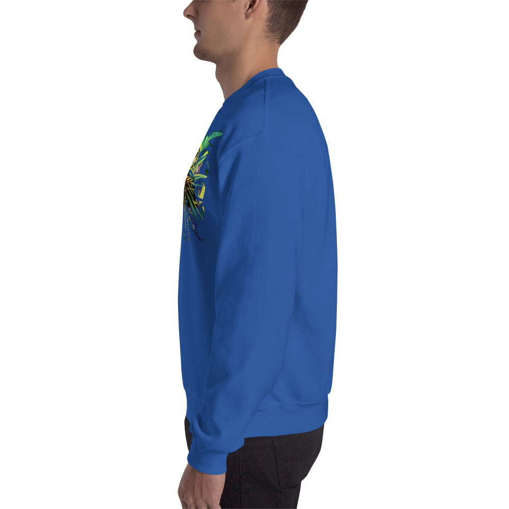 Happy's Sunshine Cannabis Variety Unisex Sweatshirt