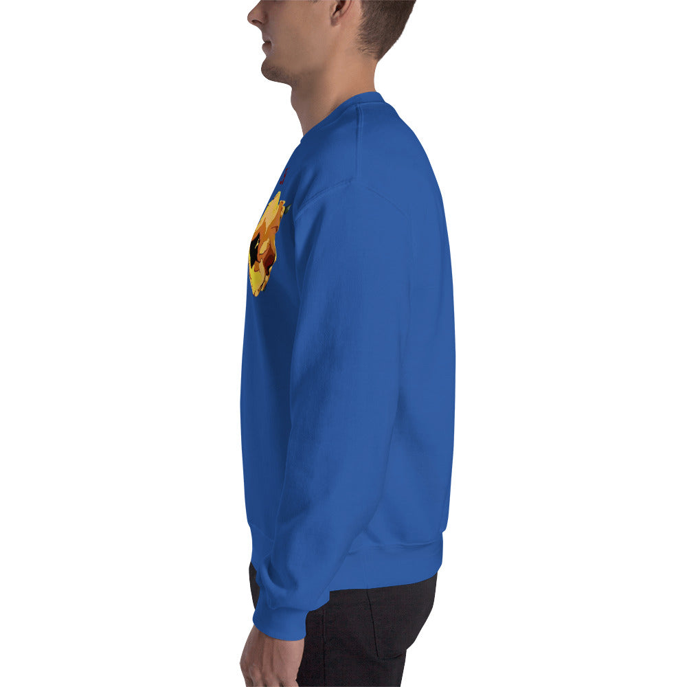 Yellow Tulip Flowers Unisex Sweatshirt