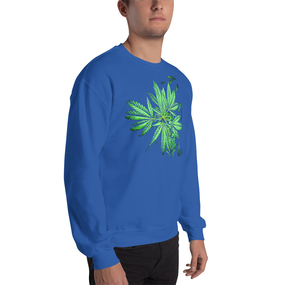 Early Flowering Cannabis Plant Unisex Sweatshirt