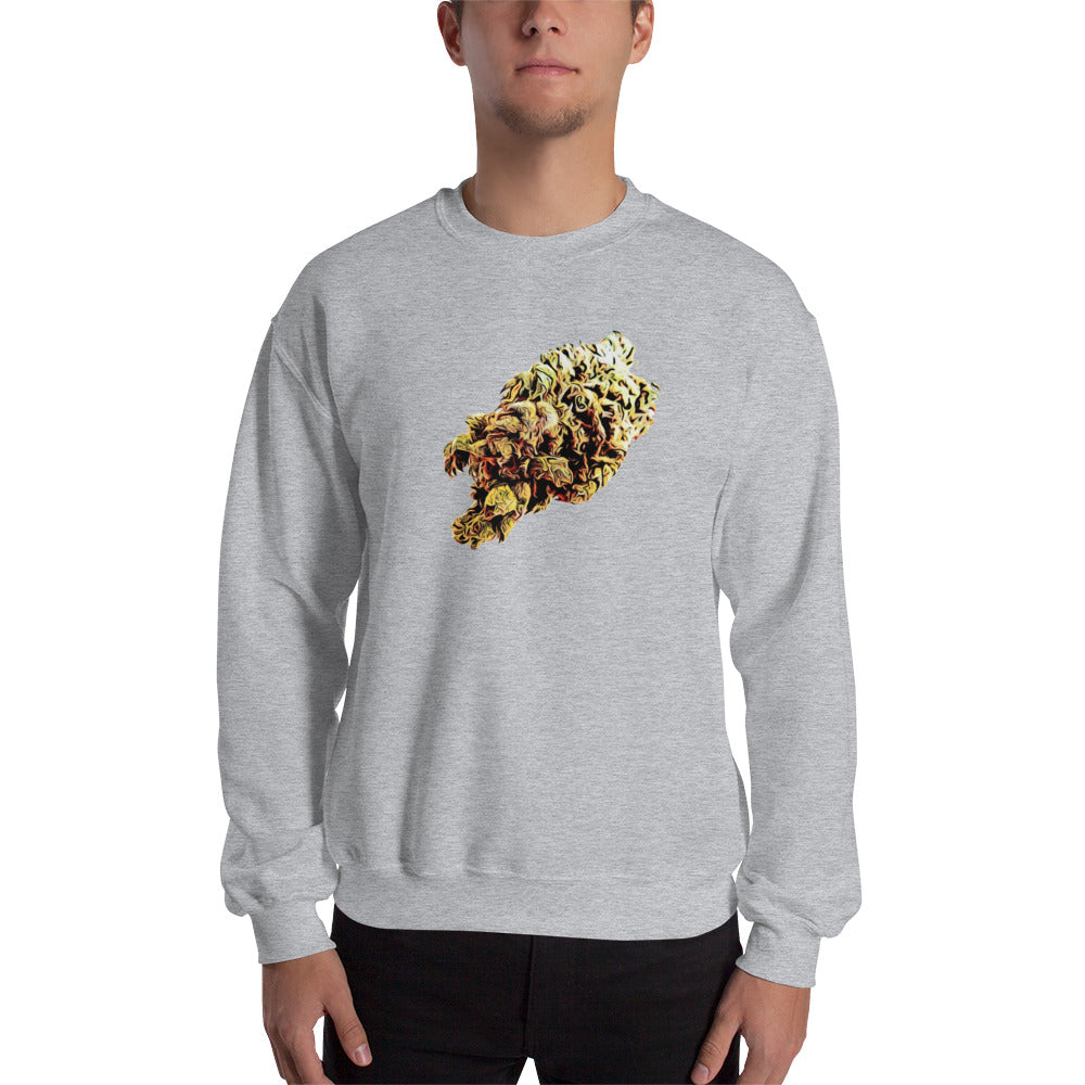 Homegrown Haze Cannabis Plant Unisex Sweatshirt
