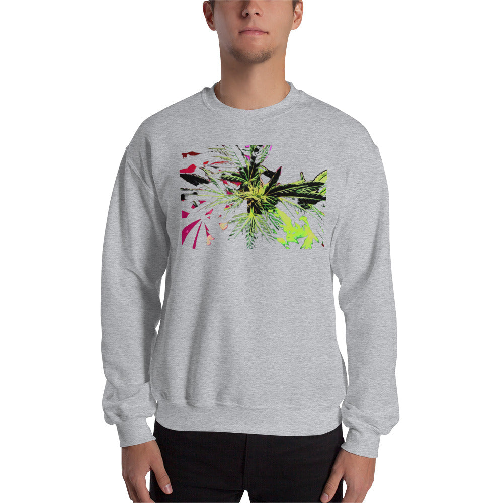 Happy's Special Blend Cannabis Plant Unisex Sweatshirt